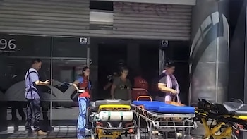 Se cayó un ascensor en Bernardo de Irigoyen al 200