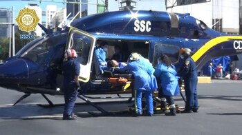 Cóndores trasladaron a adolescente por descarga eléctrica