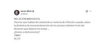 El tuit del Presidente