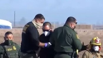 accidente auto camion california