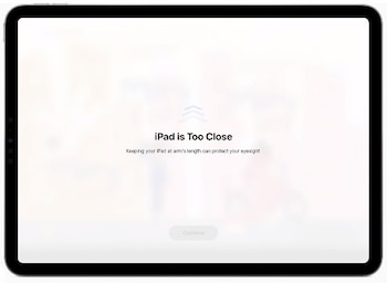 Función Screen Distance de Apple.