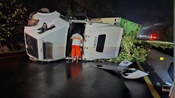 El Salvador registró múltiples accidentes de tránsito debido al mal clima en las carreteras