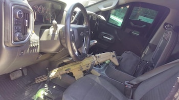 Arsenal decomisado en Culiacán