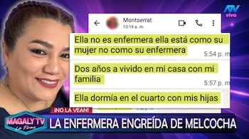 Magaly Medina revela imágenes de Melcochita de fiesta con joven que cuidaba de él. Captura: Magaly TV La Firme.