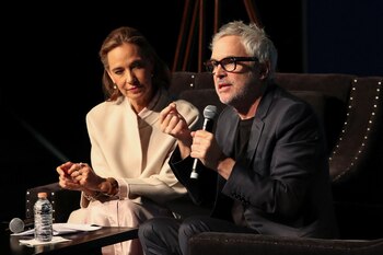 En cuanto al uso de la Inteligencia Artificial en el cine, Cuarón expresó sus inquietudes. REUTERS/Henry Romero