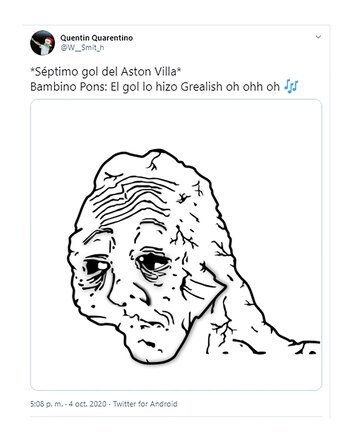 memes de la derrota del Liverpool 7-2 ante el Aston Villa