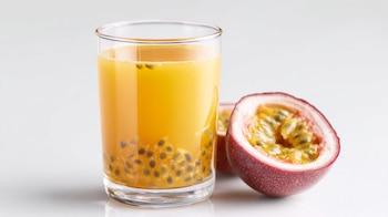 Jugo de maracuyá, una bebida