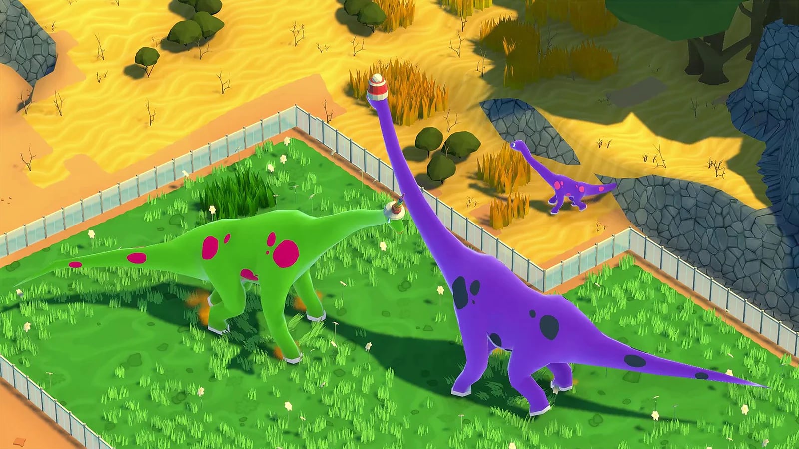 Parkasaurus Dinoluxe Edition llega a PlayStation 5 y Xbox Series con todos sus dinosaurios y DLC