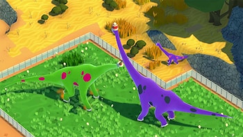 Parkasaurus Dinoluxe Edition llega a PlayStation 5 y Xbox Series con todos sus dinosaurios y DLC