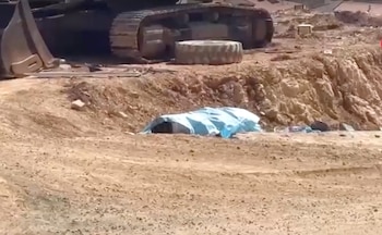 Restos del misil derribado por