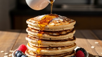 Receta de panqueques light sin