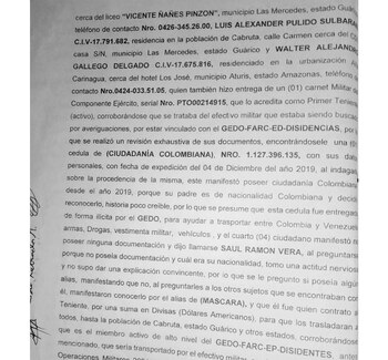 Saúl Ramón Vera fue identificado