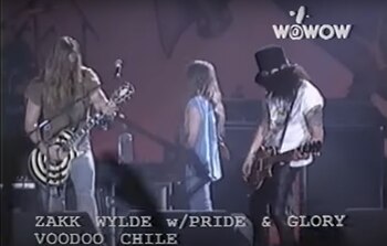 Zakk Wylde y Slash ya