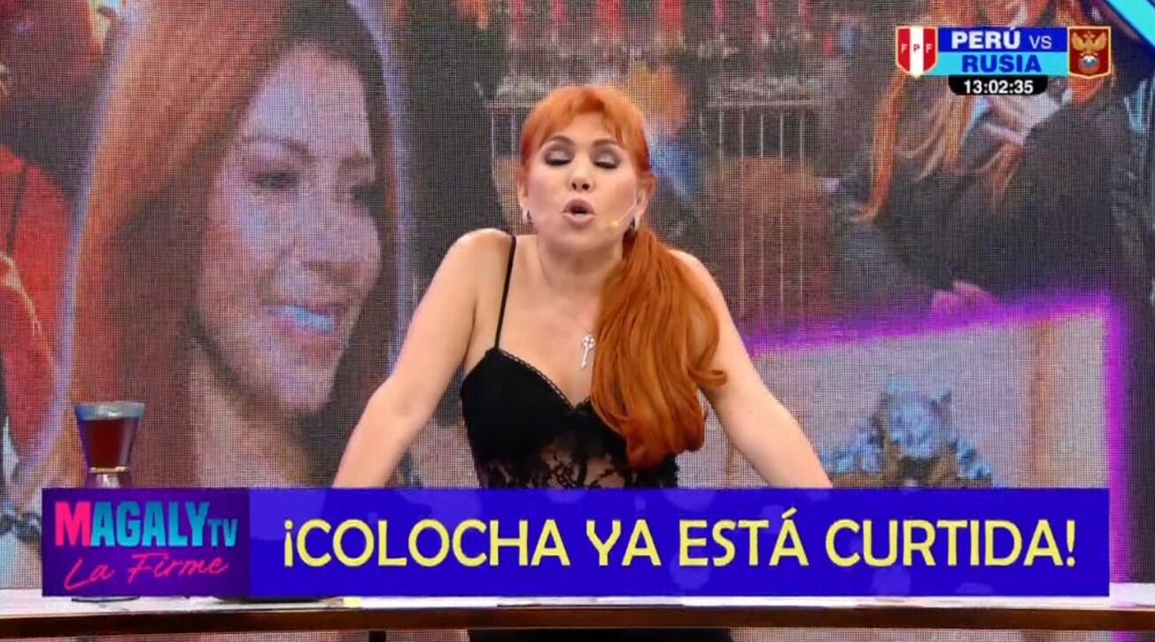 Magaly Medina felicita a Milena Zárate, pero le lanza advertencia: “Cuidado, el amor a distancia se puede enfriar”. Infobae Perú / Captura TV - Magaly TV La Firme