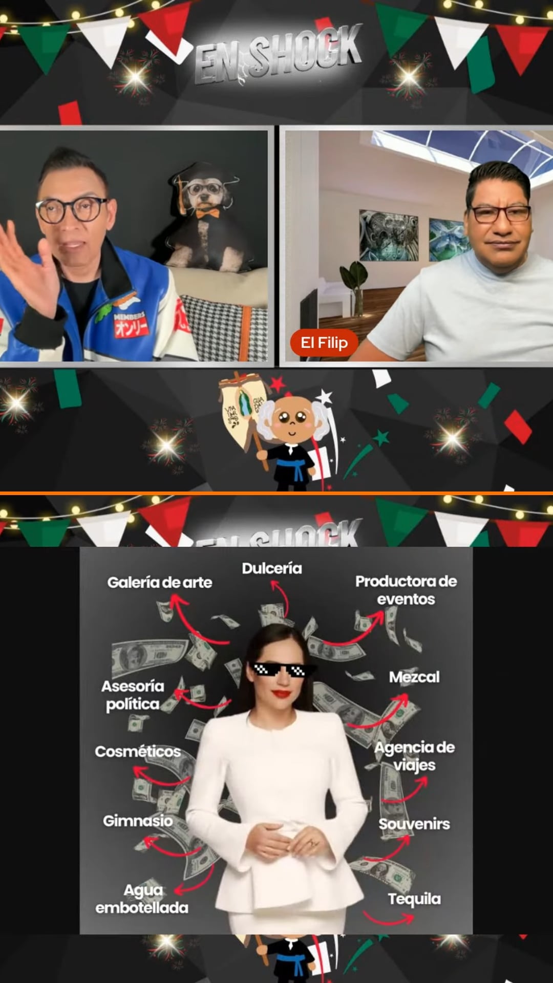 El periodista Jorge Carbajal reveló que Cuevas adquirió la propiedad. (En Shock, YouTube)