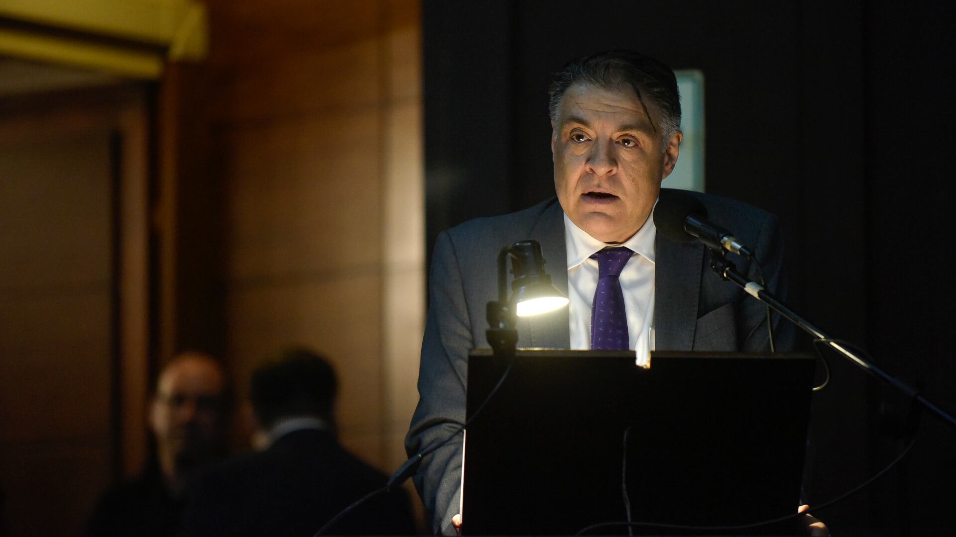 El decano de la Facultad de Medicina de la UBA, el Dr. Luis Ignacio Brusco