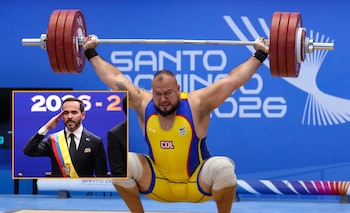 Abelardo de la Espriella aseguró que trabajará para que los deportistas colombianos tengan más oportunidades - crédito Comité Olímpico Colombiano y Reuters