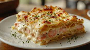 Receta de lasaña de salmón,