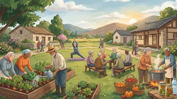 Vida rural y relaciones humanas: ¿la receta para vivir 100 años?