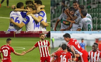 01/01/1970 Real Zaragoza, Almería, Girona