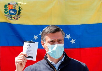 El líder opositor venezolano Leopoldo