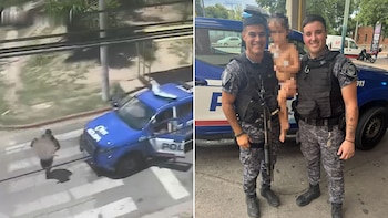 Córdoba: dos policías le salvaron