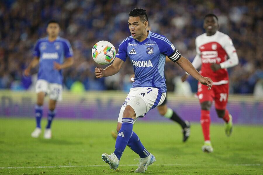 Falcao García espera llegar a buenos términos con Millonarios para renovar su contrato y consolidarse en el club - crédito Cristian Bayona / Colprensa