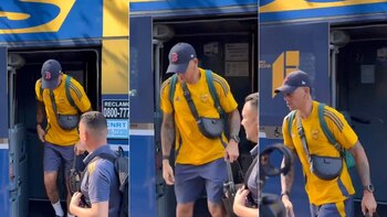 La gorra de Marcos Rojo