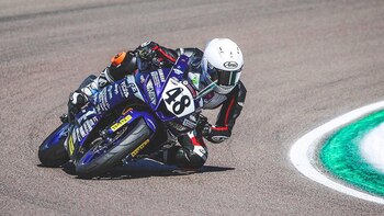 Sharni Pinfold había competido en