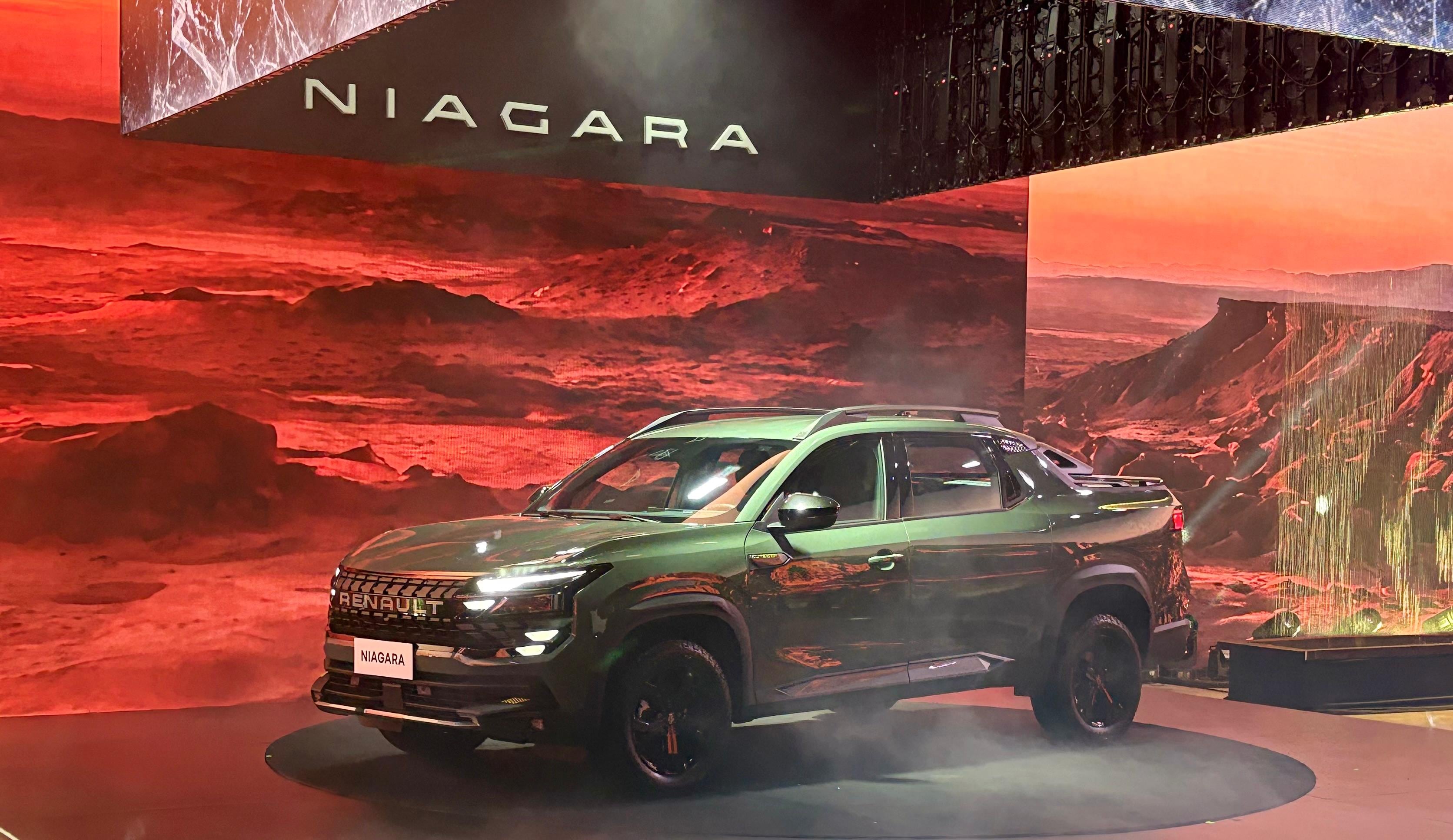 La pickup Renault Niagara llegará a las calles en noviembre. Es el lanzamiento más relevante de la industria automotriz argentina.