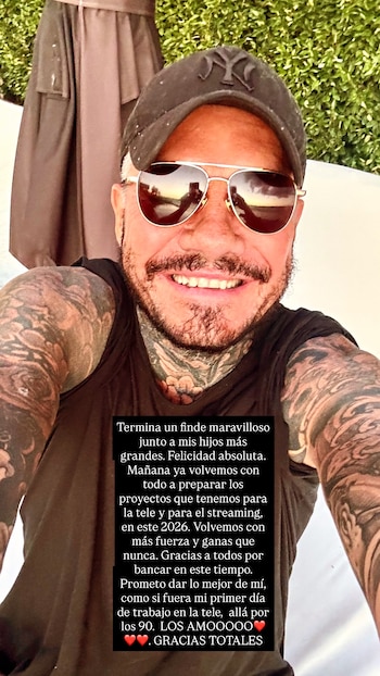 En sus redes sociales, Marcelo