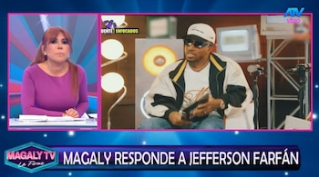 “Sí o no”: Jefferson Farfán lanza nueva indirecta a Magaly Medina y vuelve a mencionar el servicio comunitario. Captura: Magaly TV La Firme.