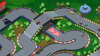 NeoSprint es una reimaginación del clásico de los 70, con cambios a la jugabilidad actual. (Atari)