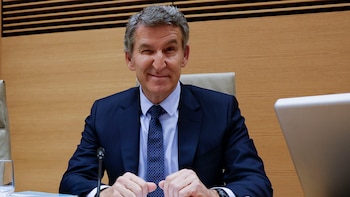 Comparecencia de Feijóo en la