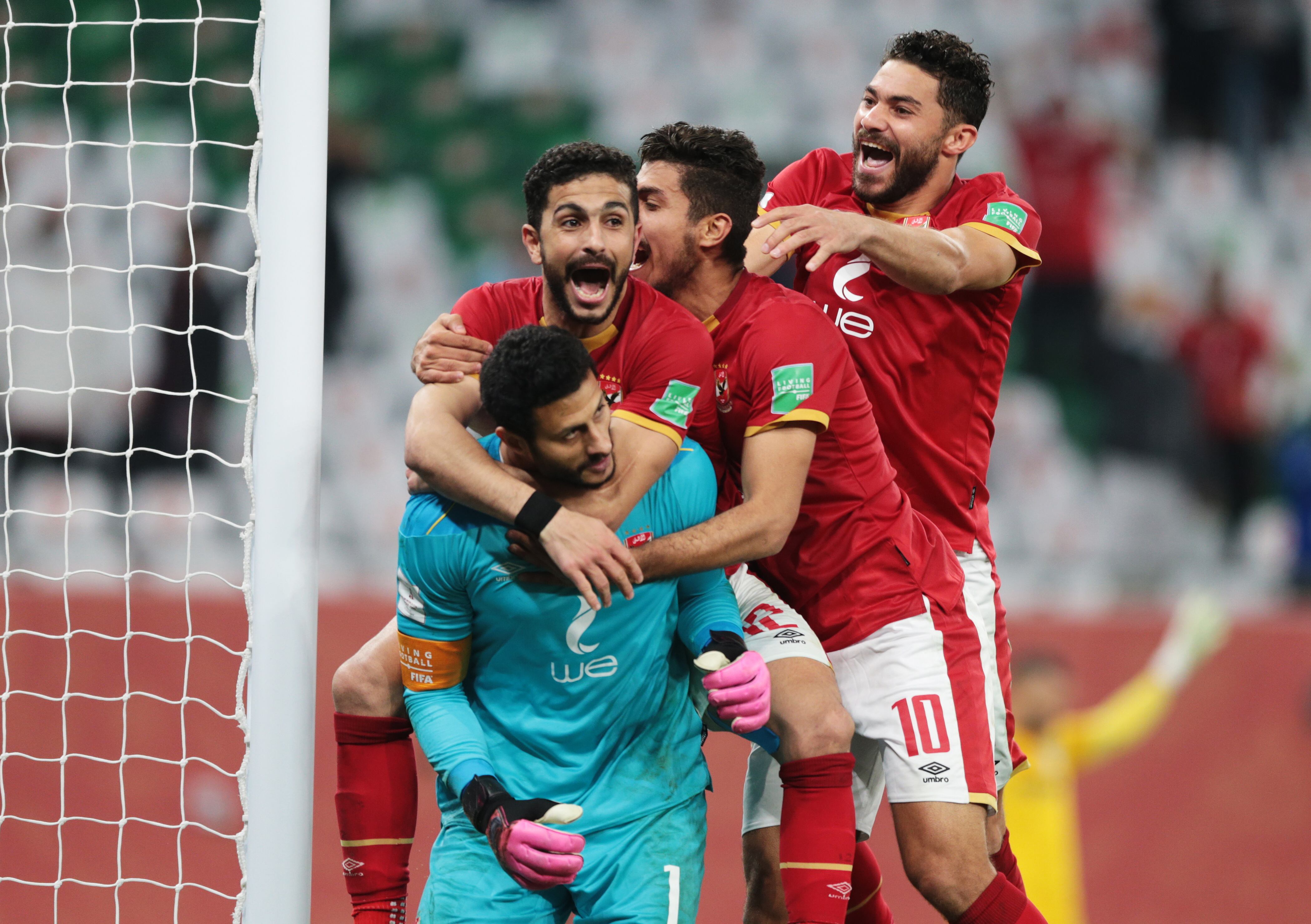 Al-Ahly superó a Palmeiras por penaltis en el partido por el tercer puesto del Mundial de Clubes de 2020 - crédito Mohammed Dabbous/REUTERS