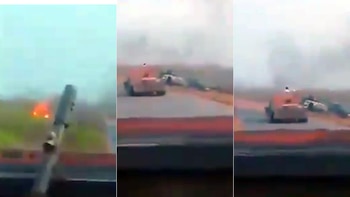 Enfrentamiento entre vehículos monstruo en