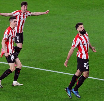 El delantero del Athletic, Asier
