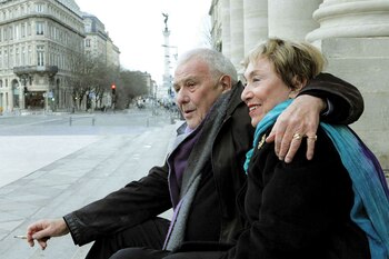 Julia Kristeva y Philippe Sollers