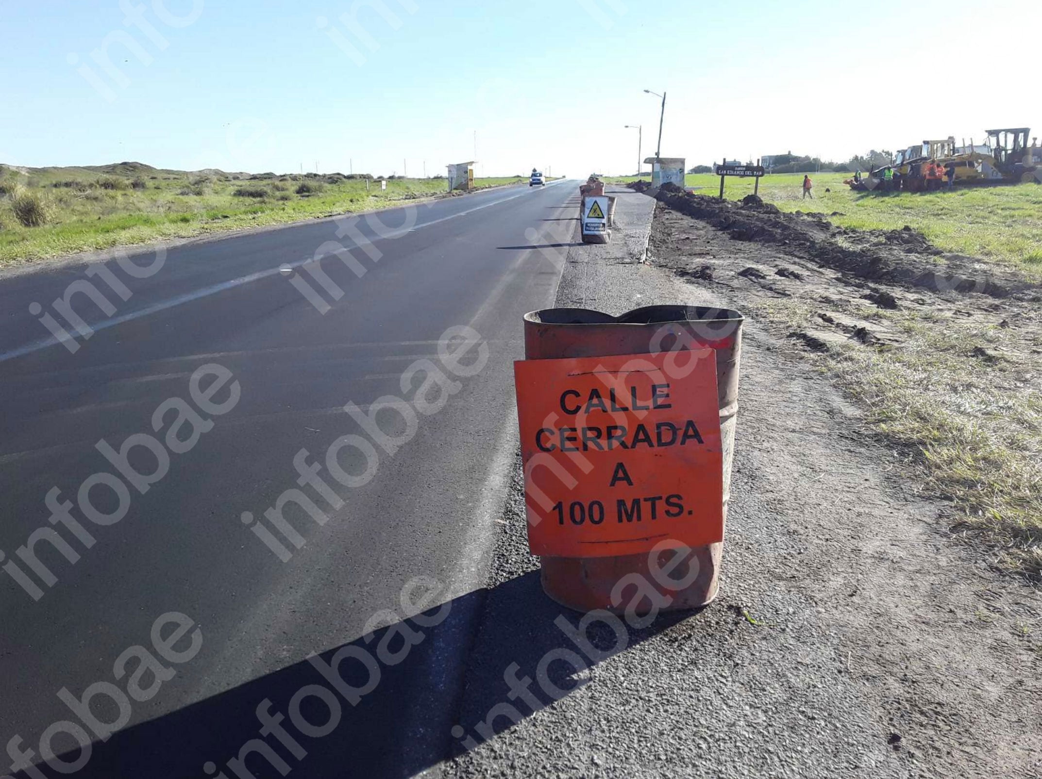 El motociclista atribuyó su caída en la ruta provincial a la presencia de piedras y ripio en la calzada. (Poder Judicial)