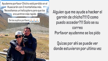 Alarma en Huascarán: influencer exige intervención para encontrar a su pareja| Foto: Instagram de Paola Chiappina