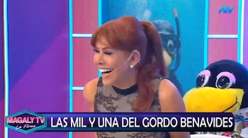 Alfredo Benavides asegura que tuvo miedo de trabajar con Magaly Medina. Captura: Magaly TV La Firme.