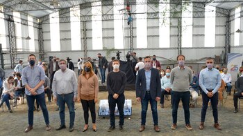 Integrantes del gabinete de Kicillof