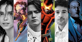 El elenco principal de X-Men en el UCM