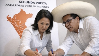 Segunda vuelta electoral: Asi va la intención de voto para Keiko Fujimori y Roberto Sánchez en regiones
