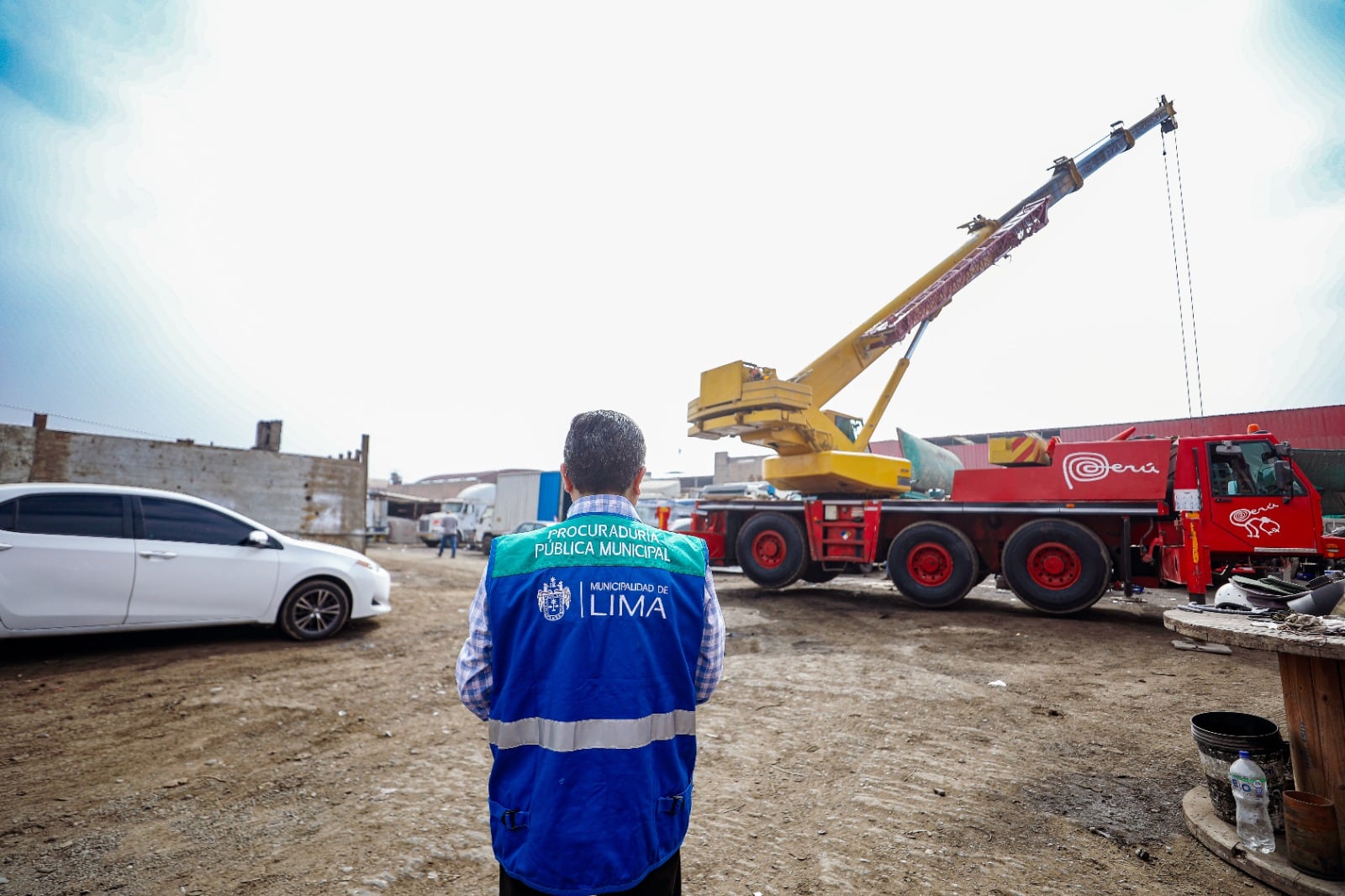 Recuperan terreno de más de 13 mil m2 ocupado por más de 20 años en Santa Anita para nueva sede de brevetes