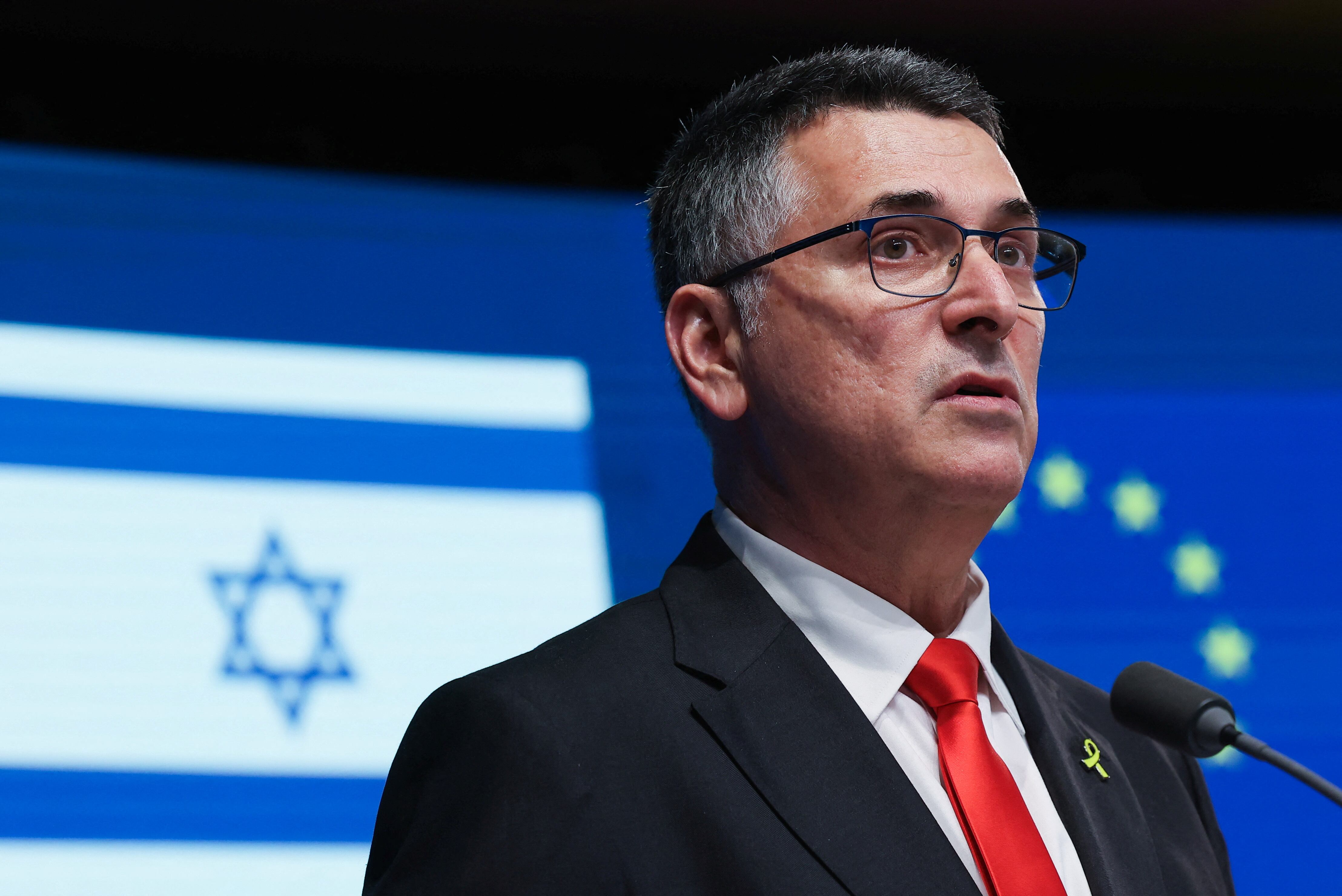 El canciller israelí Gideon Sa