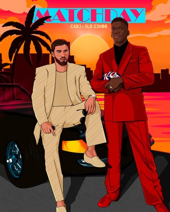 Afiche del Benfica para el