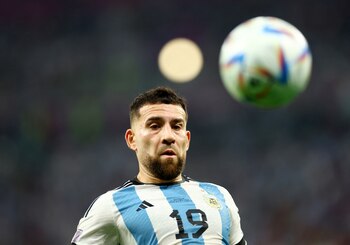 El 'General' Nicolás Otamendi, con