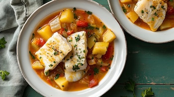 Este delicioso sudado de pescado