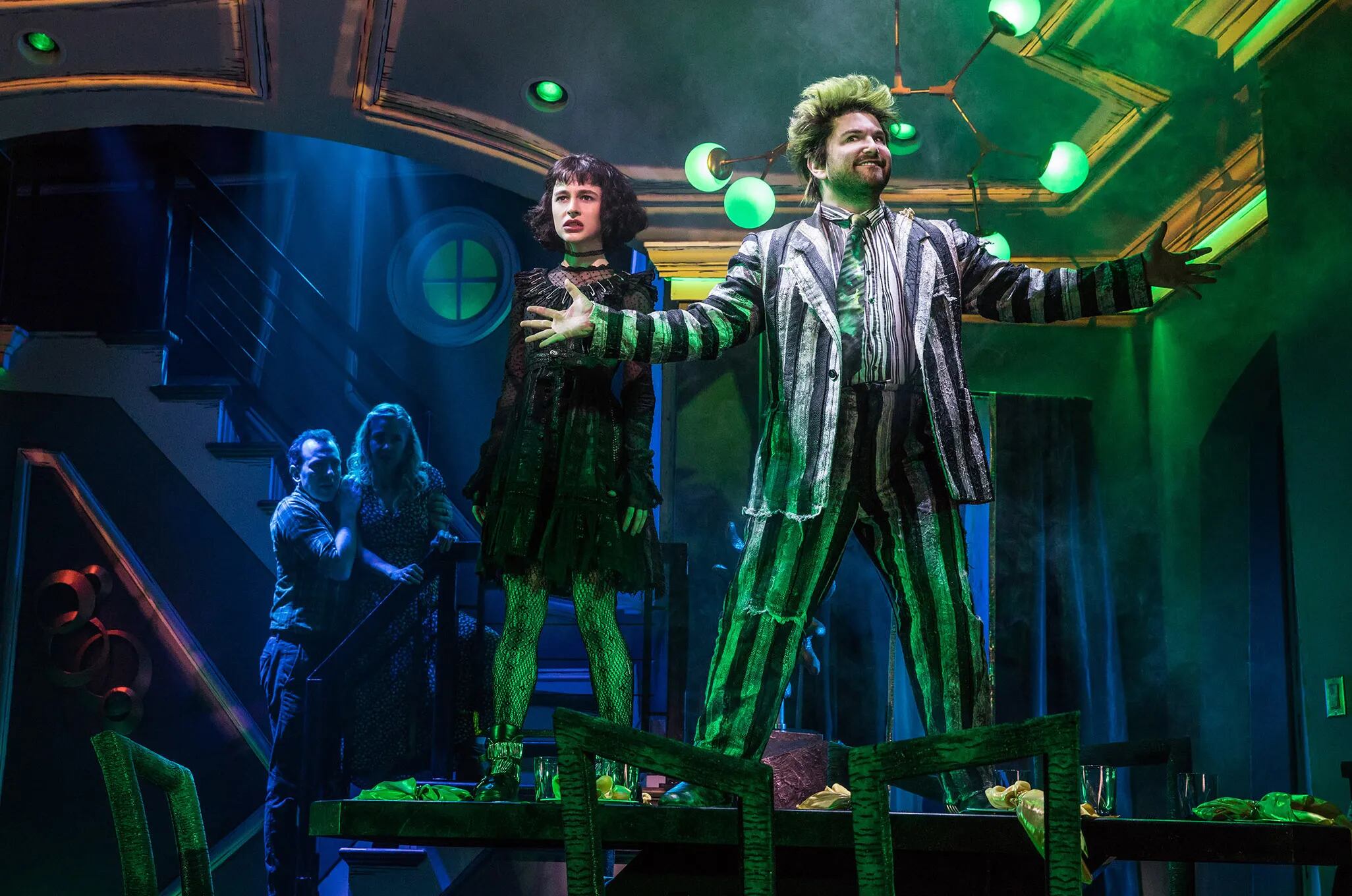 El regreso de “Beetlejuice” a Broadway coincide con el estreno de la secuela cinematográfica dirigida por Tim Burton